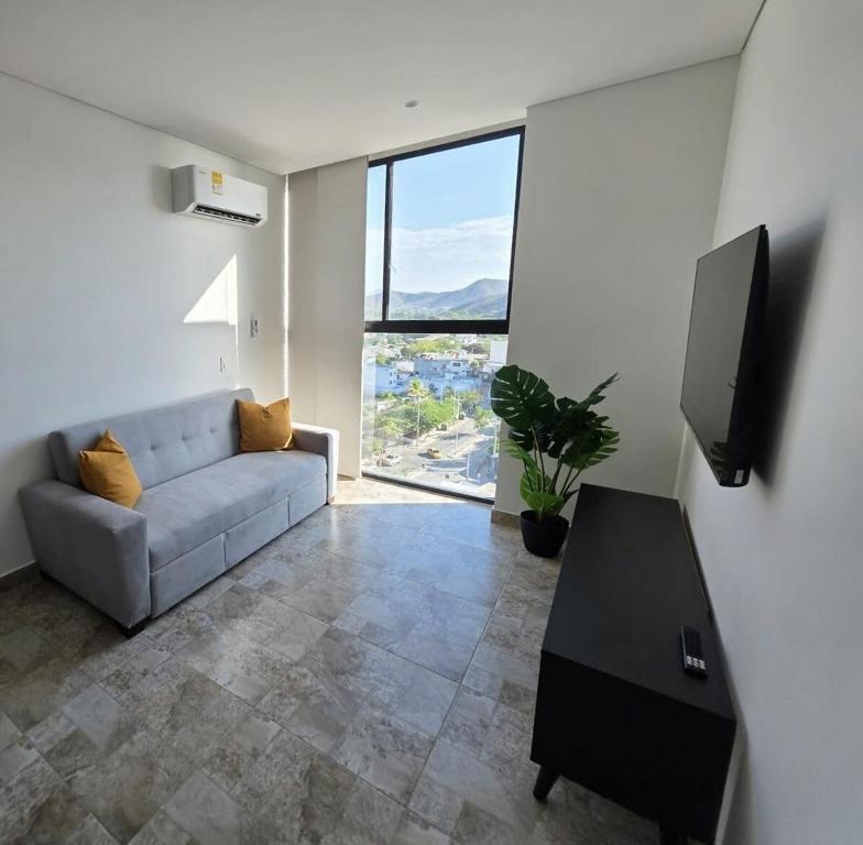 Modern 1BR Apt Great views Rodadero Santa Marta - 3