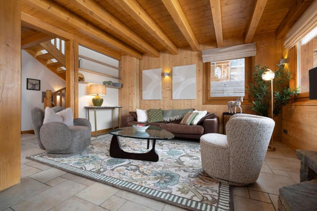 Folettes Chalet 4CH Jardin Vue Cheminee Jacuzzi - 1