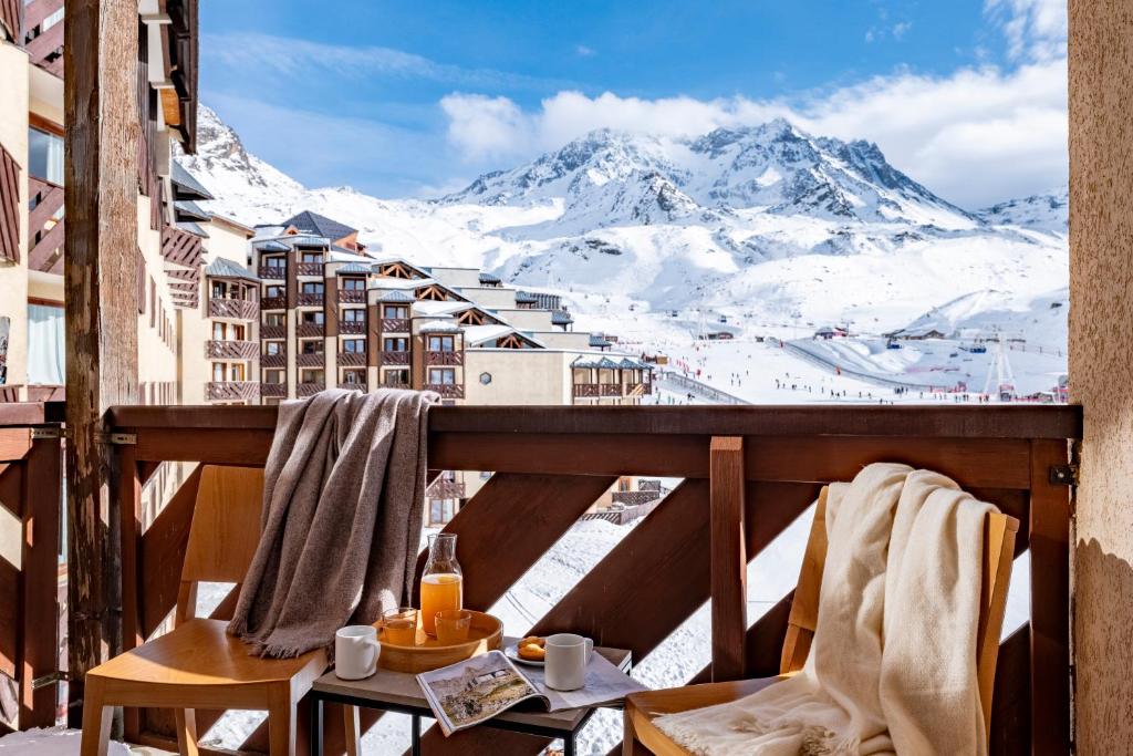 Exterior view, Résidence & Spa Les Temples du Soleil - Val Thorens in Saint-Martin-de-Belleville