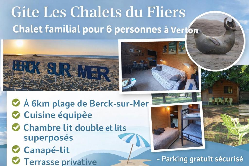 Gîte Les Chalets du Fliers à Verton Meublés de tourisme classés 2 étoiles - 3