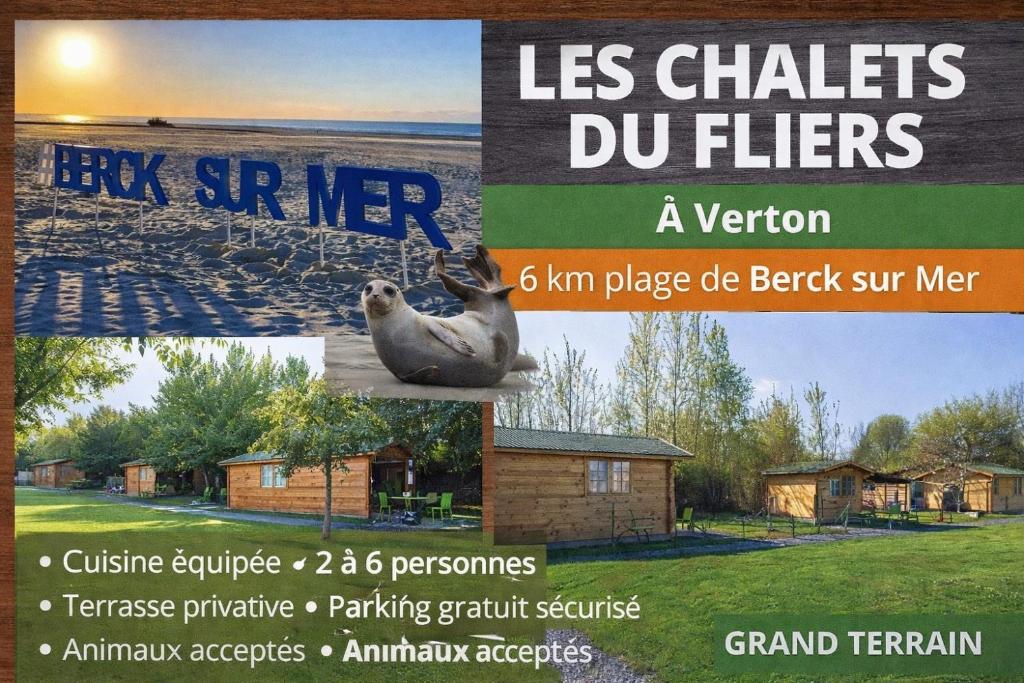 Gîte Les Chalets du Fliers à Verton Meublés de tourisme classés 2 étoiles - 1