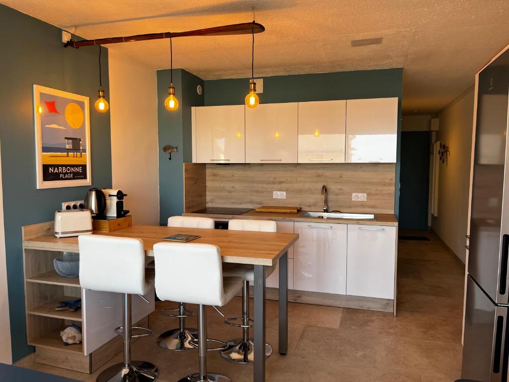 T2 Vue Mer, balcon, parking - 1
