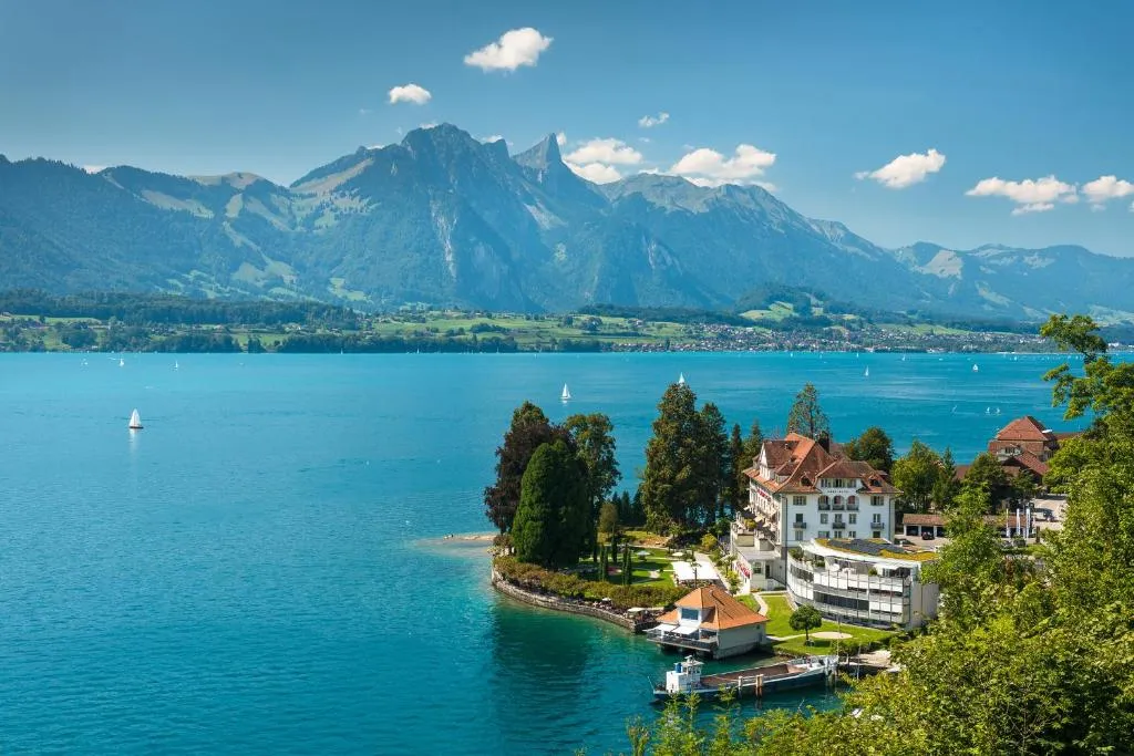 Parkhotel Gunten – Beach & Spa, Hotel in Gunten