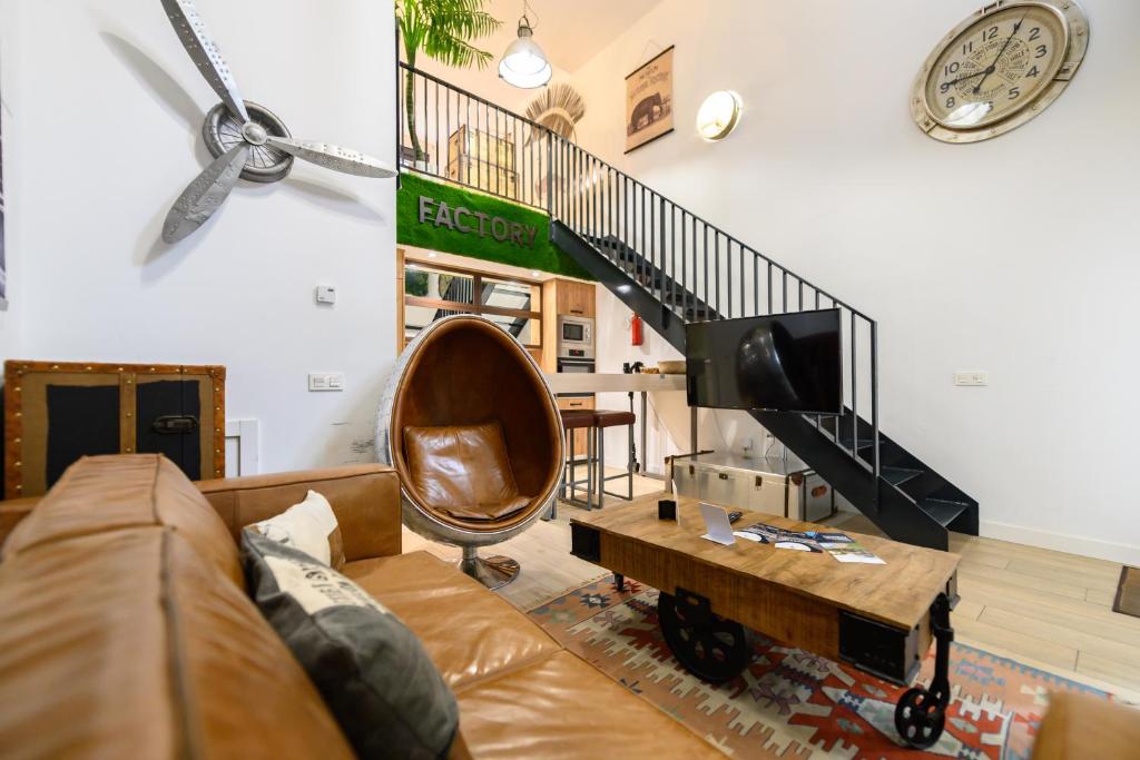ALG310B - Amplio y moderno Loft con terraza privada en Madrid - Alquiler temporal - 3