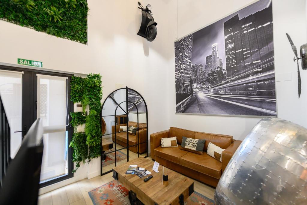 ALG310B - Amplio y moderno Loft con terraza privada en Madrid - Alquiler temporal - 1
