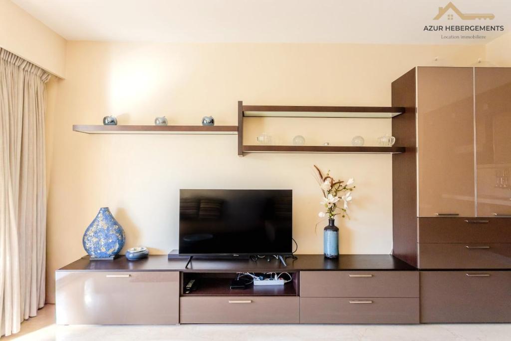 Antibes, chemin de Vallauris, Appartement 4 personnes piscine parking - 4