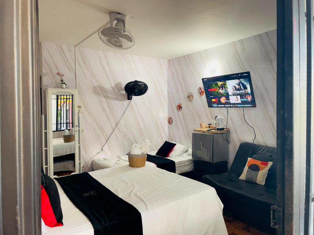 Habitacion ,Aire, Netflix cerca Santorini - 1