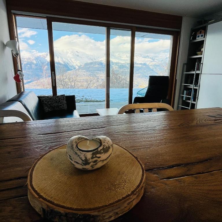 Joli appartement 2 pièces et demi tout confort, Balcon du Ciel NAX Mont-Noble - 4