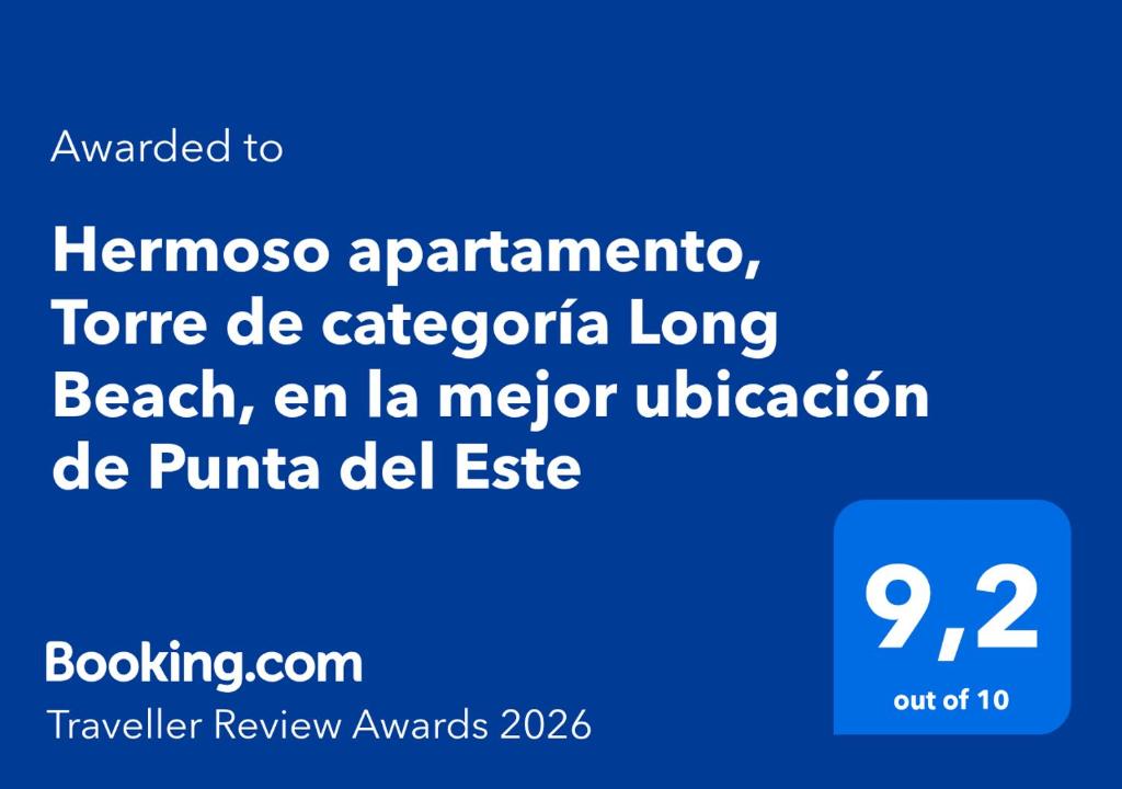 Hermoso apartamento, Torre de categoría Long Beach, en la mejor ubicación de Punta del Este - 2