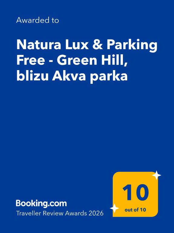 Natura Lux & Parking Free - Green Hill, blizu Akva parka - 4