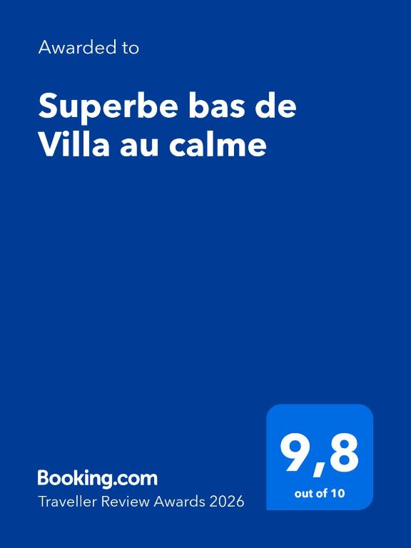 Superbe bas de Villa au calme - 3