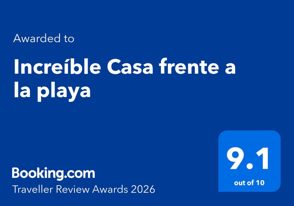 Increíble Casa frente a la playa - 4