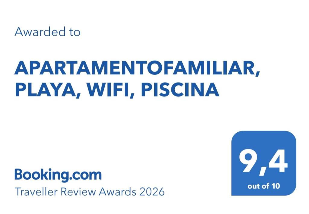 APARTAMENTOFAMILIAR, PLAYA, WIFI, PISCINA - 2