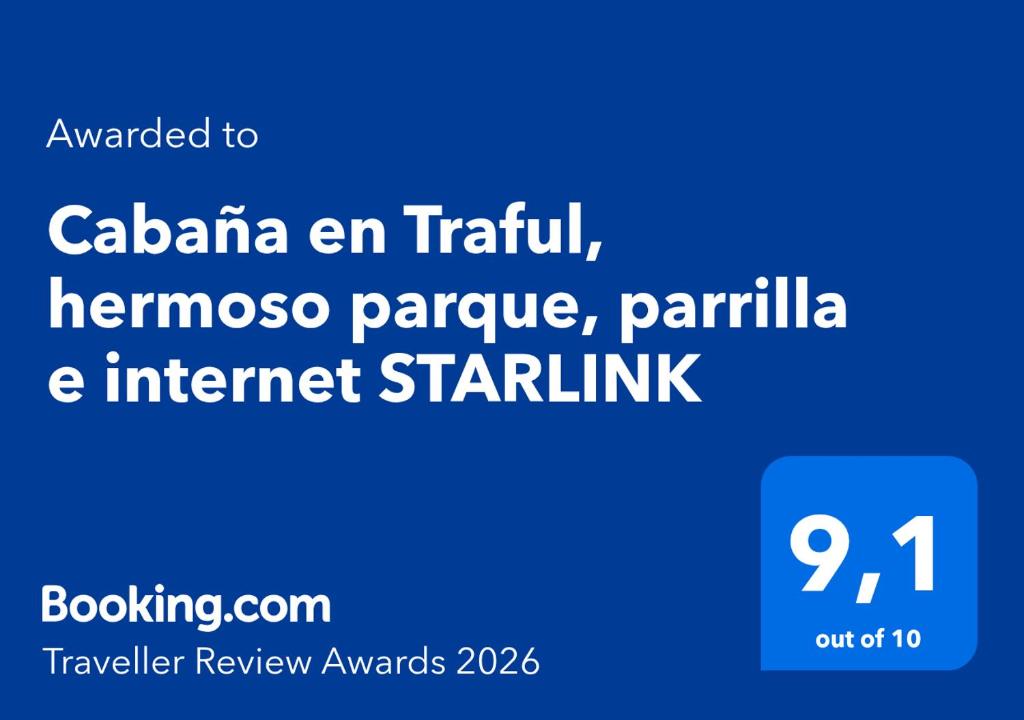 Cabaña en Traful, hermoso parque, parrilla e internet STARLINK - 3
