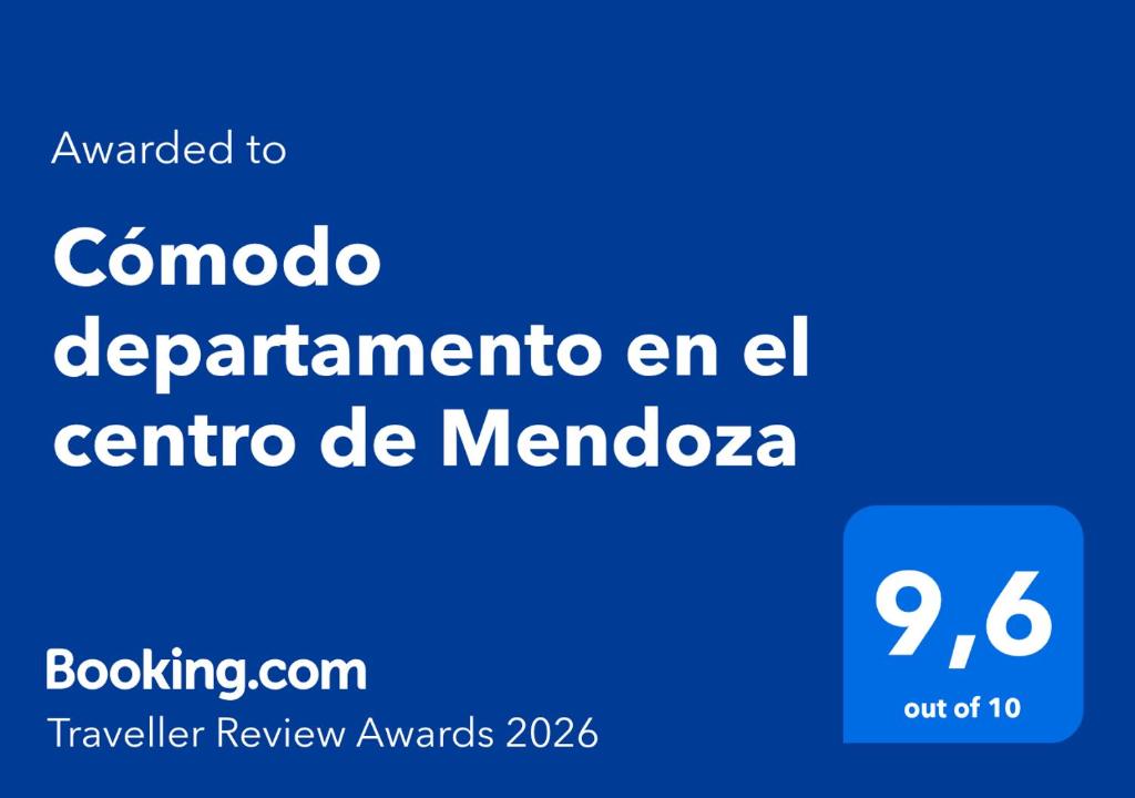 Cómodo departamento en el centro de Mendoza - 1