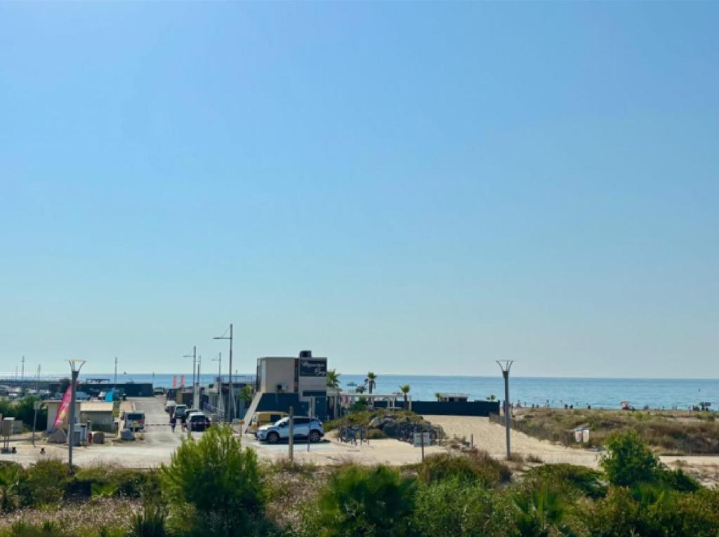 Appartement climatisé face mer avec parking, Marseillan Plage - 5