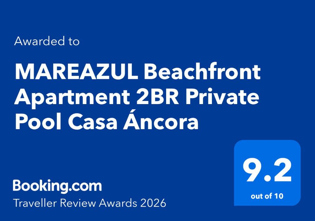 MAREAZUL Beachfront Apartment 2BR Private Pool Casa Áncora - 2