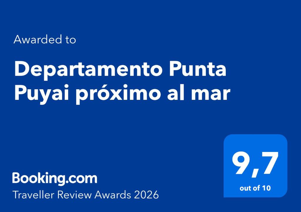 Departamento Punta Puyai próximo al mar - 2