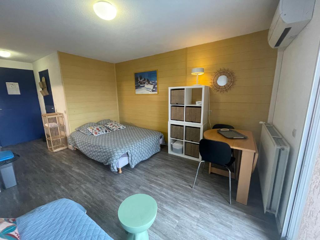 Prunelle studio piscine clim parking - 3