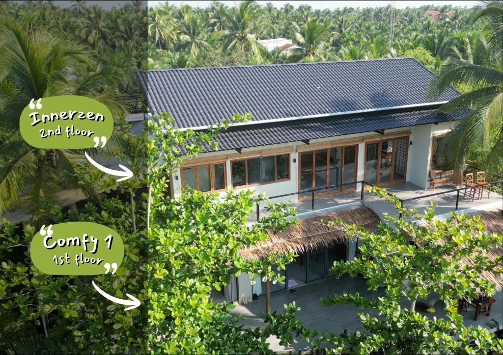 Comfy room - InnerZen Mekong Riverside homestay Ben Tre