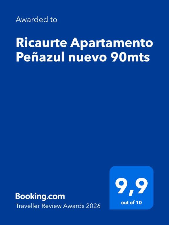 Ricaurte Apartamento Peñazul nuevo 90mts - 2