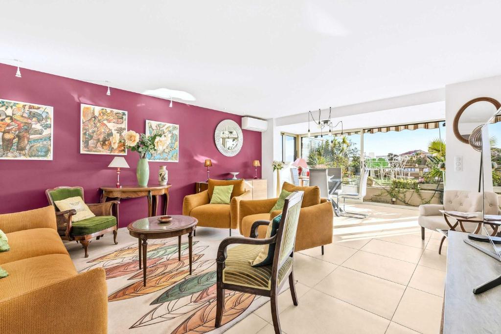 Jardin Suquet - Appartement panoramique Grande terrasse vue sur mer & Palais - 2