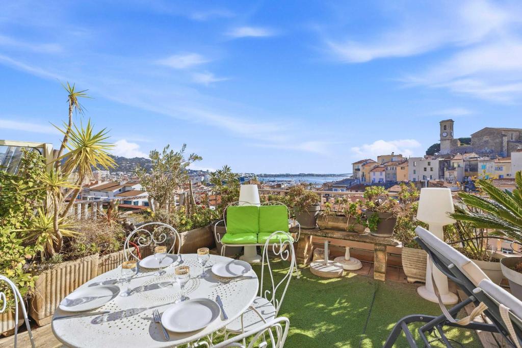 Jardin Suquet - Appartement panoramique Grande terrasse vue sur mer & Palais - 3