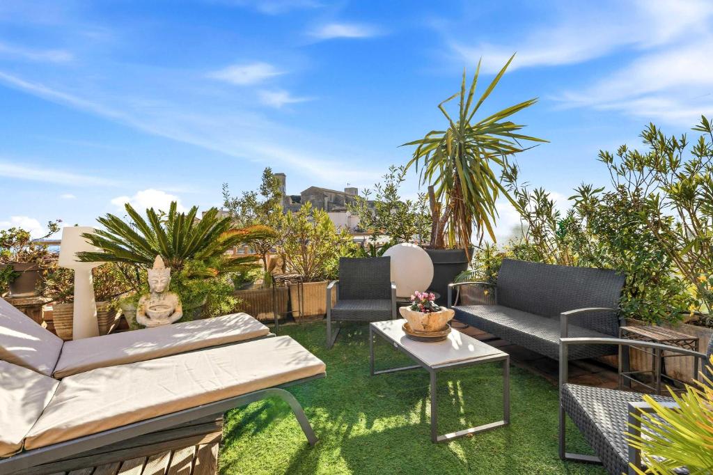 Jardin Suquet - Appartement panoramique Grande terrasse vue sur mer & Palais - 4