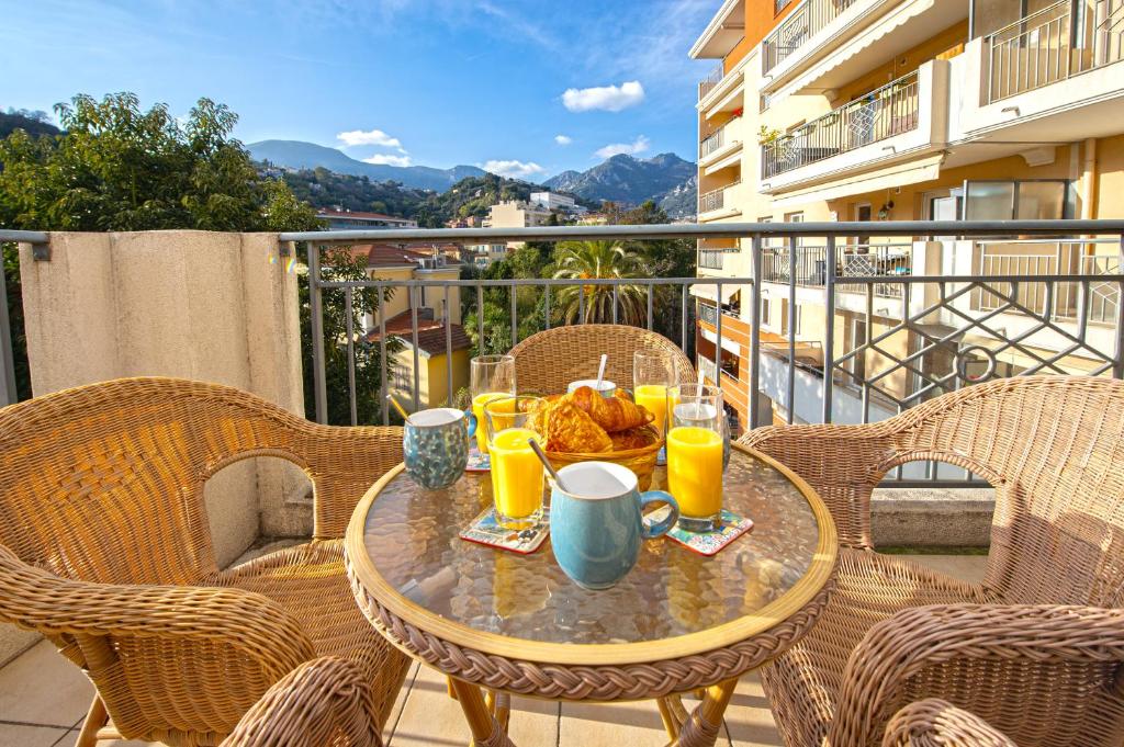 VILLA MELANIE - Agréable 3 pièces - Centre ville Menton - Parking - 3