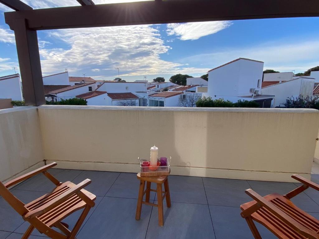 Bel Appartement T2 Proche Plage à Leucate, Terrasse, Parking, 4 Pers. - FR-1-798-15 - 1