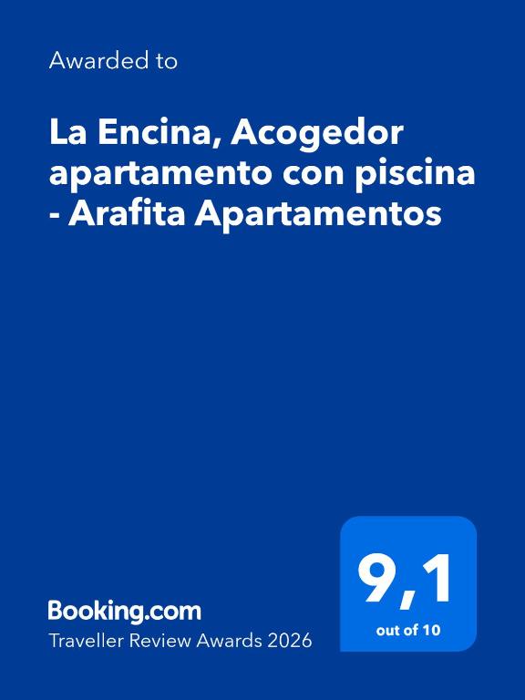 La Encina, Acogedor apartamento con piscina - Arafita Apartamentos - 2