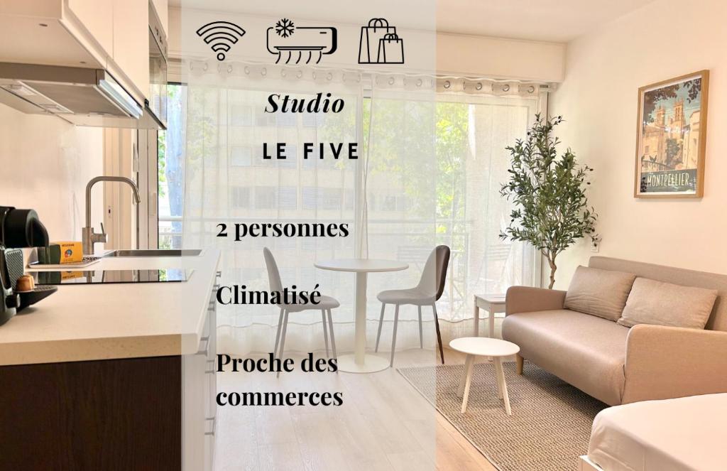 112 - Le Five, Studio, Clim, Terrasse, Parking - 1