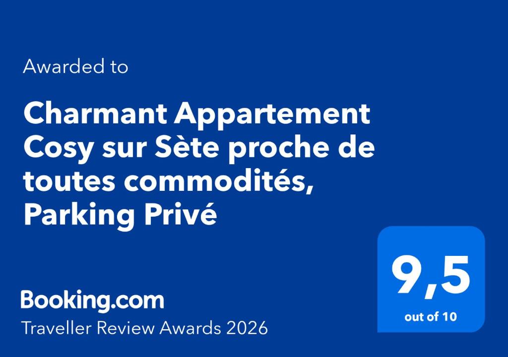 Charmant Appartement Cosy sur Sète proche de toutes commodités, Parking Privé - 2