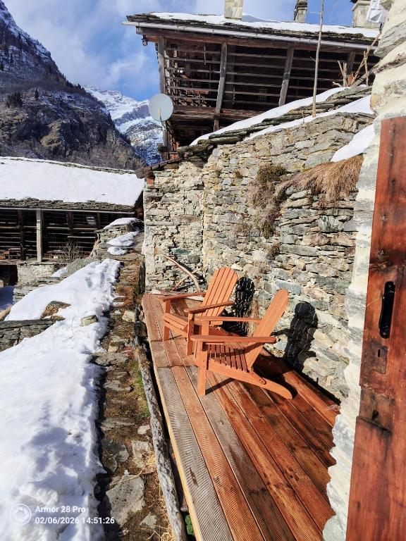 De Schoof, Mini-chalet walser avec une vue époustouflante - 2