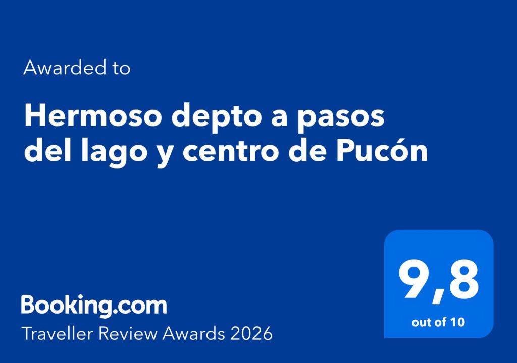 Hermoso depto a pasos del lago y centro de Pucón - 2