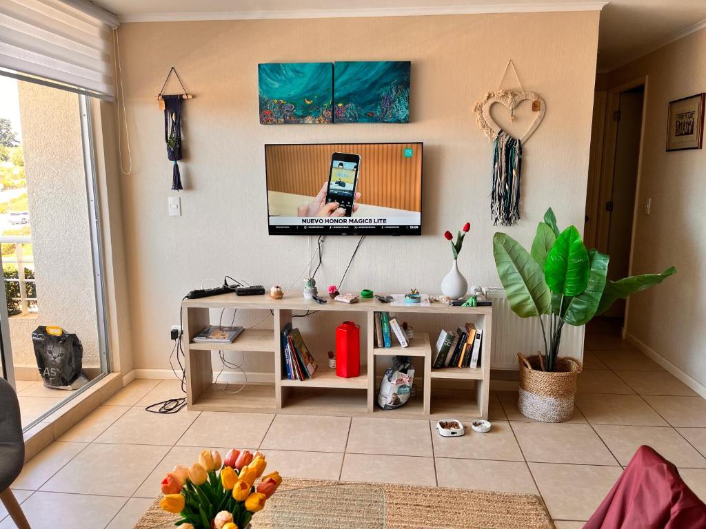 Laguna Bahía departamento 5 personas maravilloso amoblado y decorado - 4