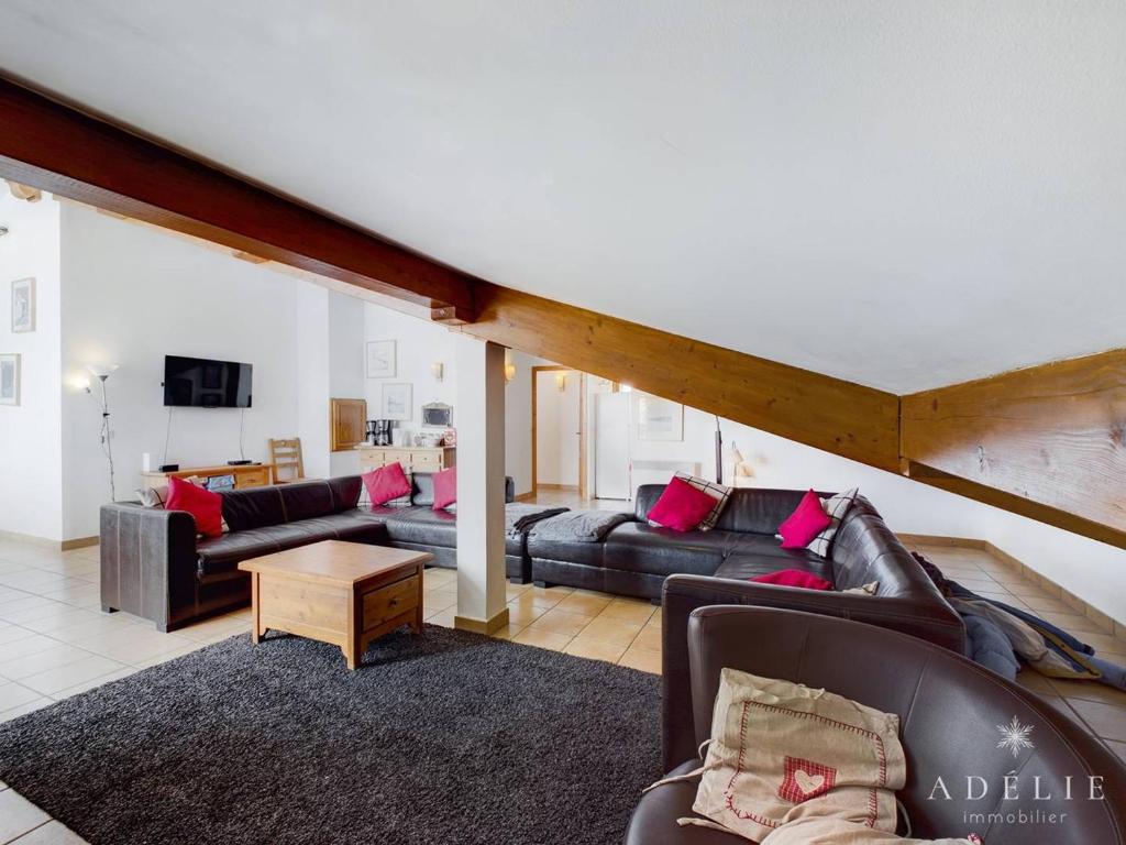 Penthouse Duplex 16 Pers. avec Cheminée et Parking, Proche Pistes - FR-1-398-694 - 2