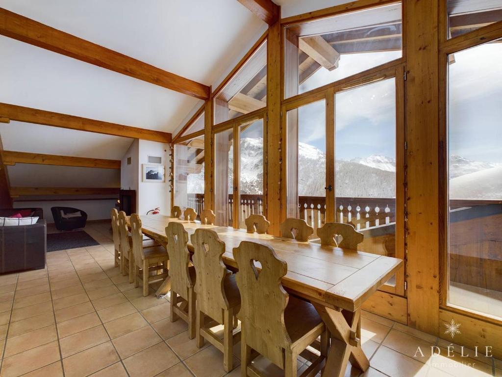 Penthouse Duplex 16 Pers. avec Cheminée et Parking, Proche Pistes - FR-1-398-694 - 4