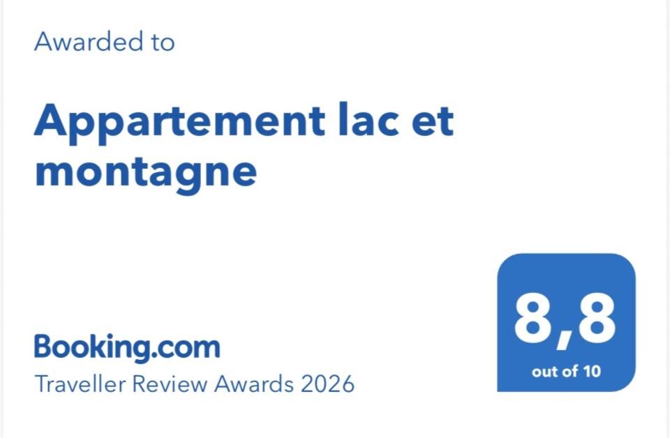Appartement lac et montagne - 2