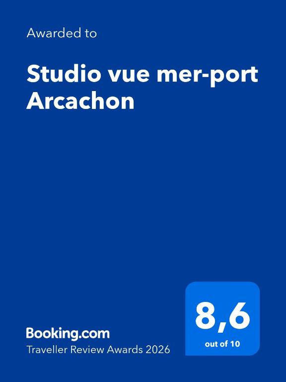 Studio vue mer-port Arcachon - 2