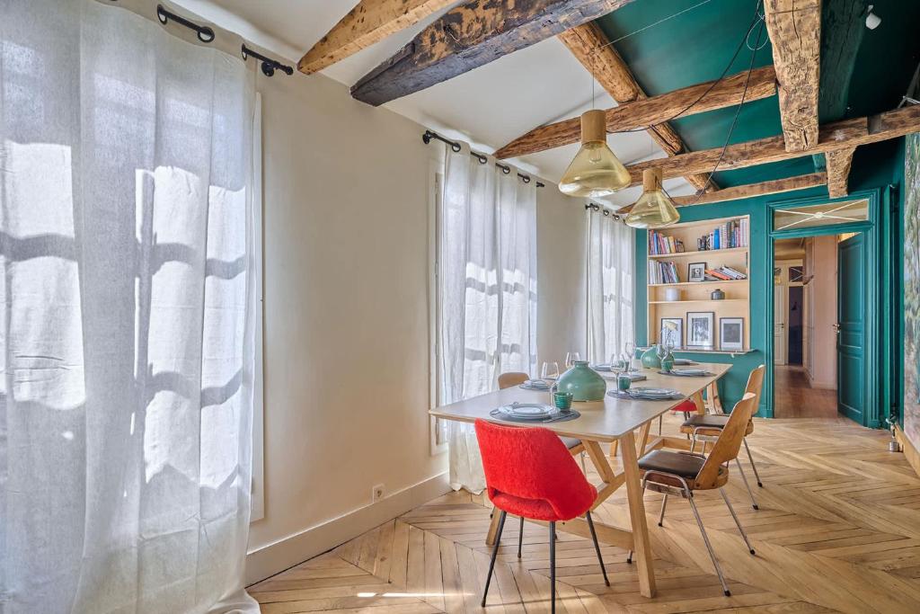 Superb flat with terrace in the centre of Paris - 3