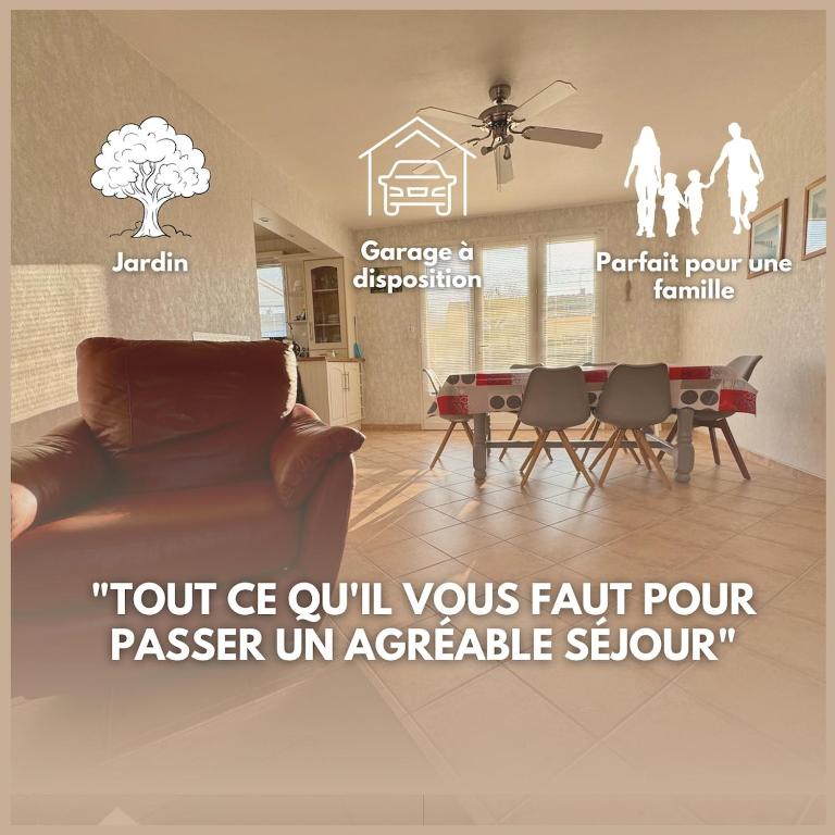 Maison familiale à Berck - Proche plage - 1