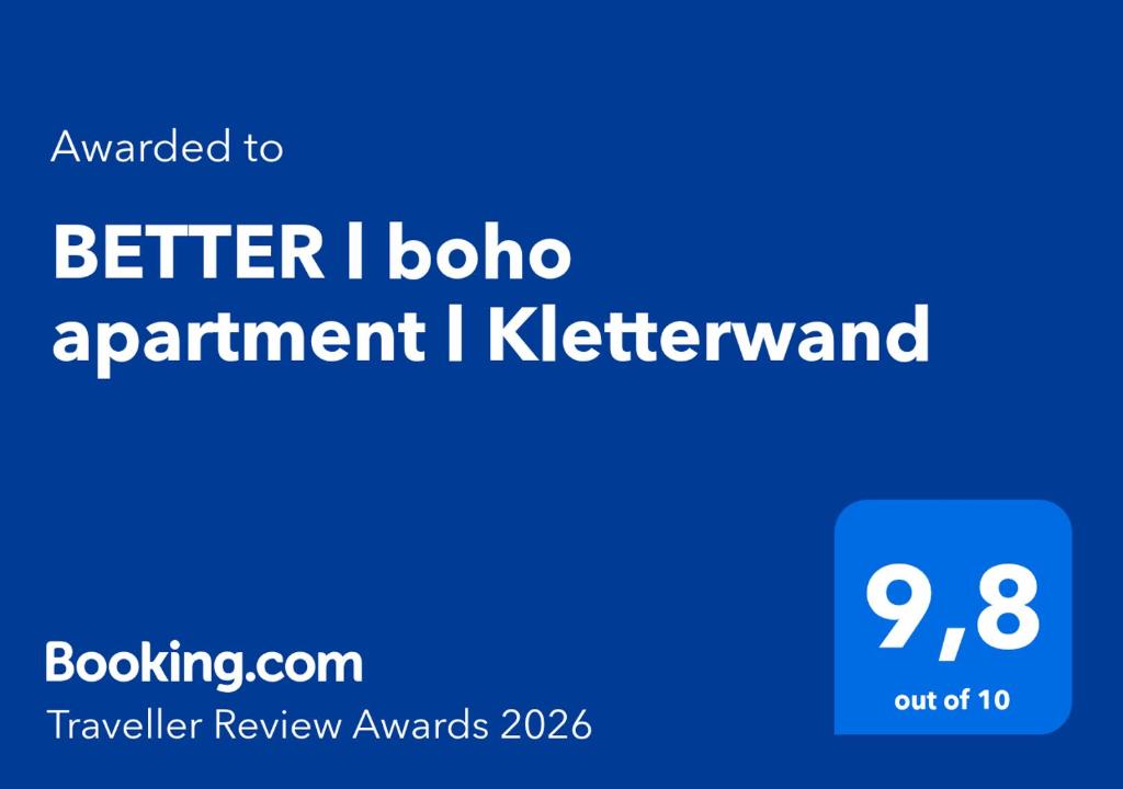BETTER l boho apartment l Kletterwand - 2