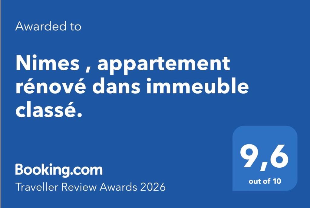Nimes , appartement rénové dans immeuble classé. - 2