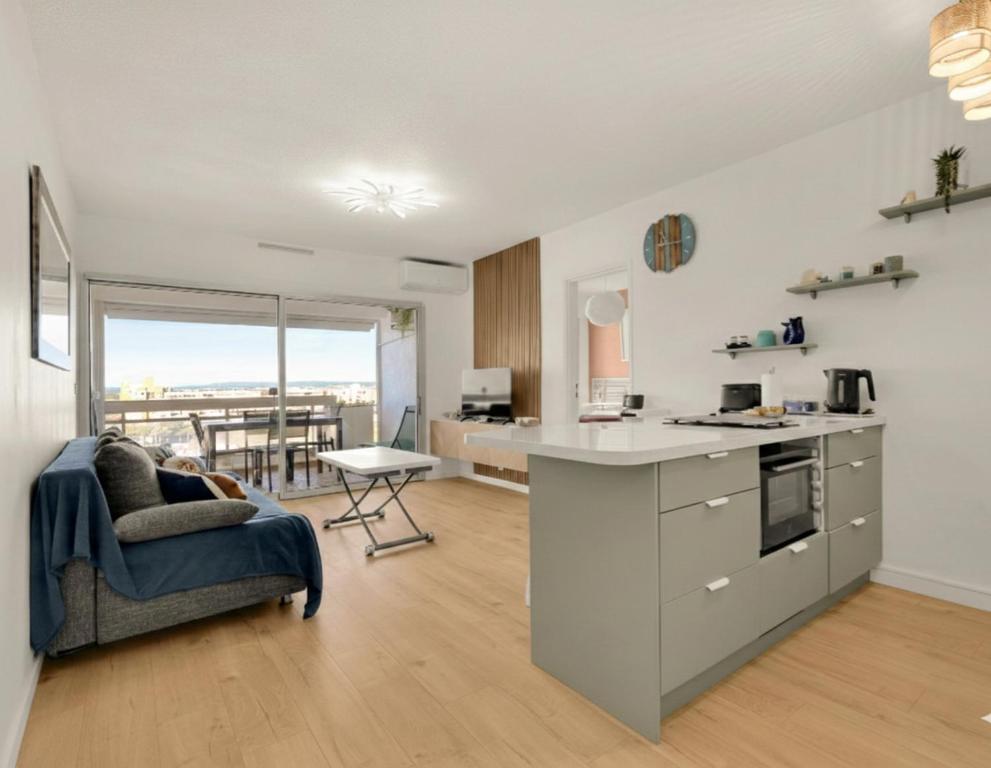 Nouveau T2 L'Escale Bleue Vue Port Carnon Proche Plage - 5