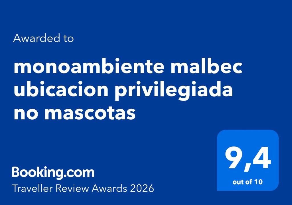 monoambiente malbec ubicacion privilegiada no mascotas - 2
