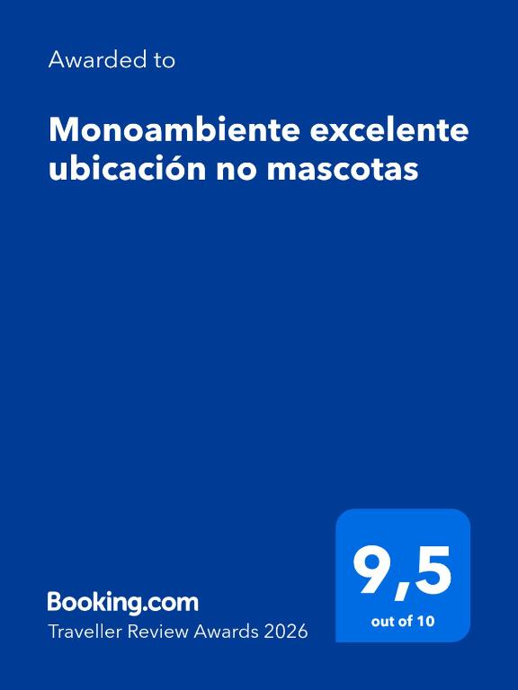 Monoambiente excelente ubicación no mascotas - 2