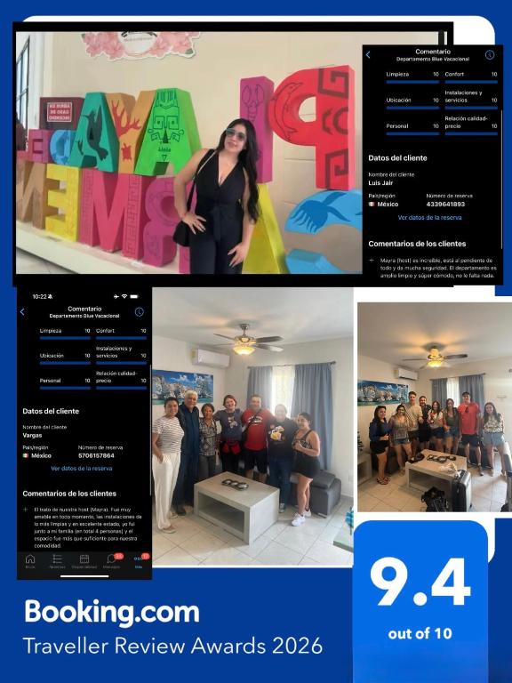 Departamento Blue Vacacional - 2