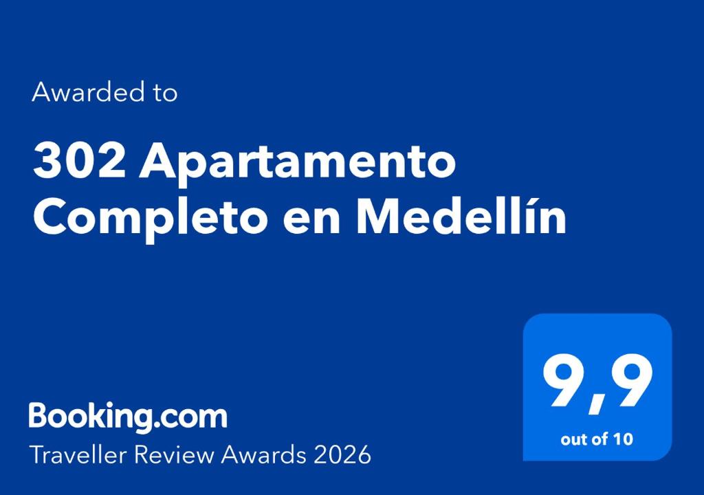 302 Apartamento Completo en Medellín - 2
