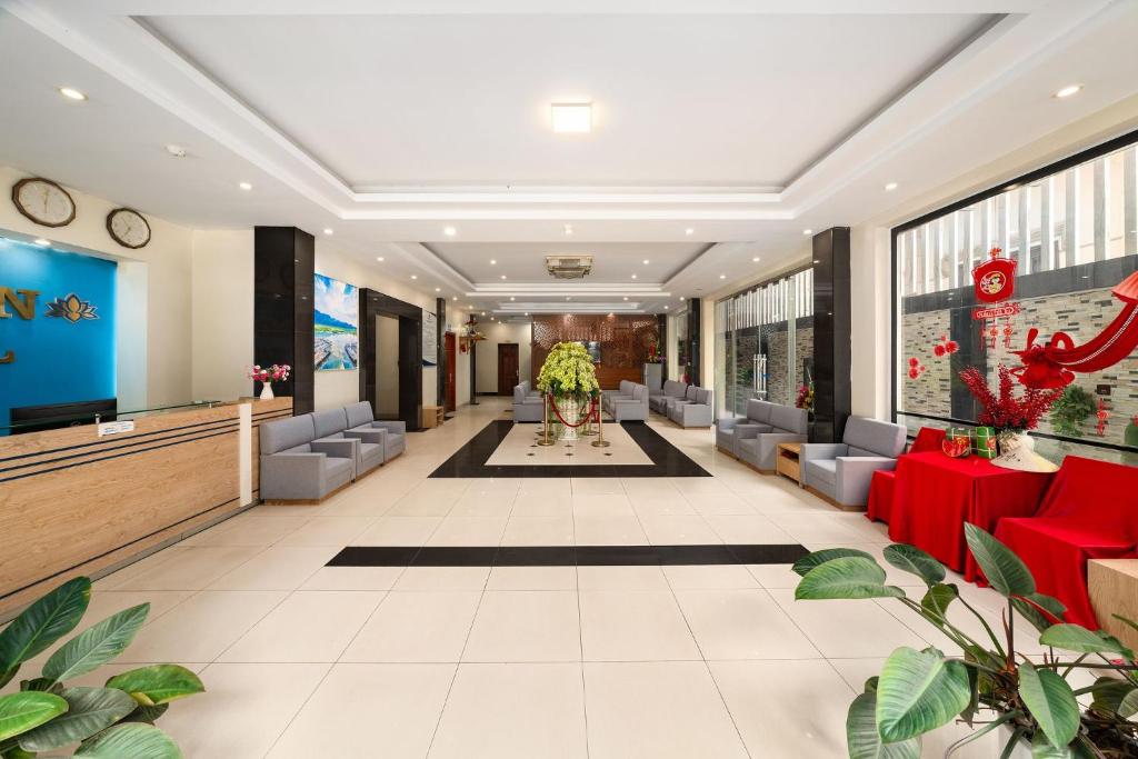 Bao An Hotel Ninh Binh フロント・ロビー